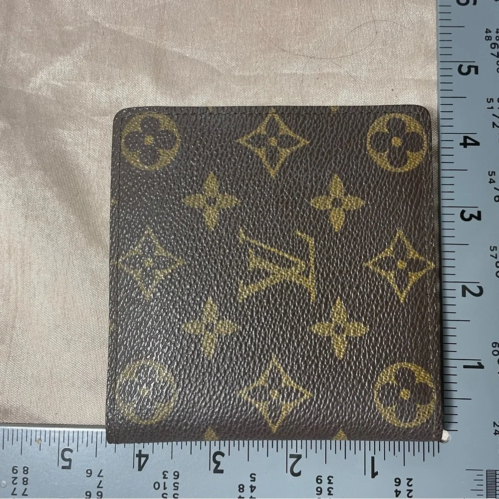 Louis Vuitton Brown Monogram Key & Card Holder